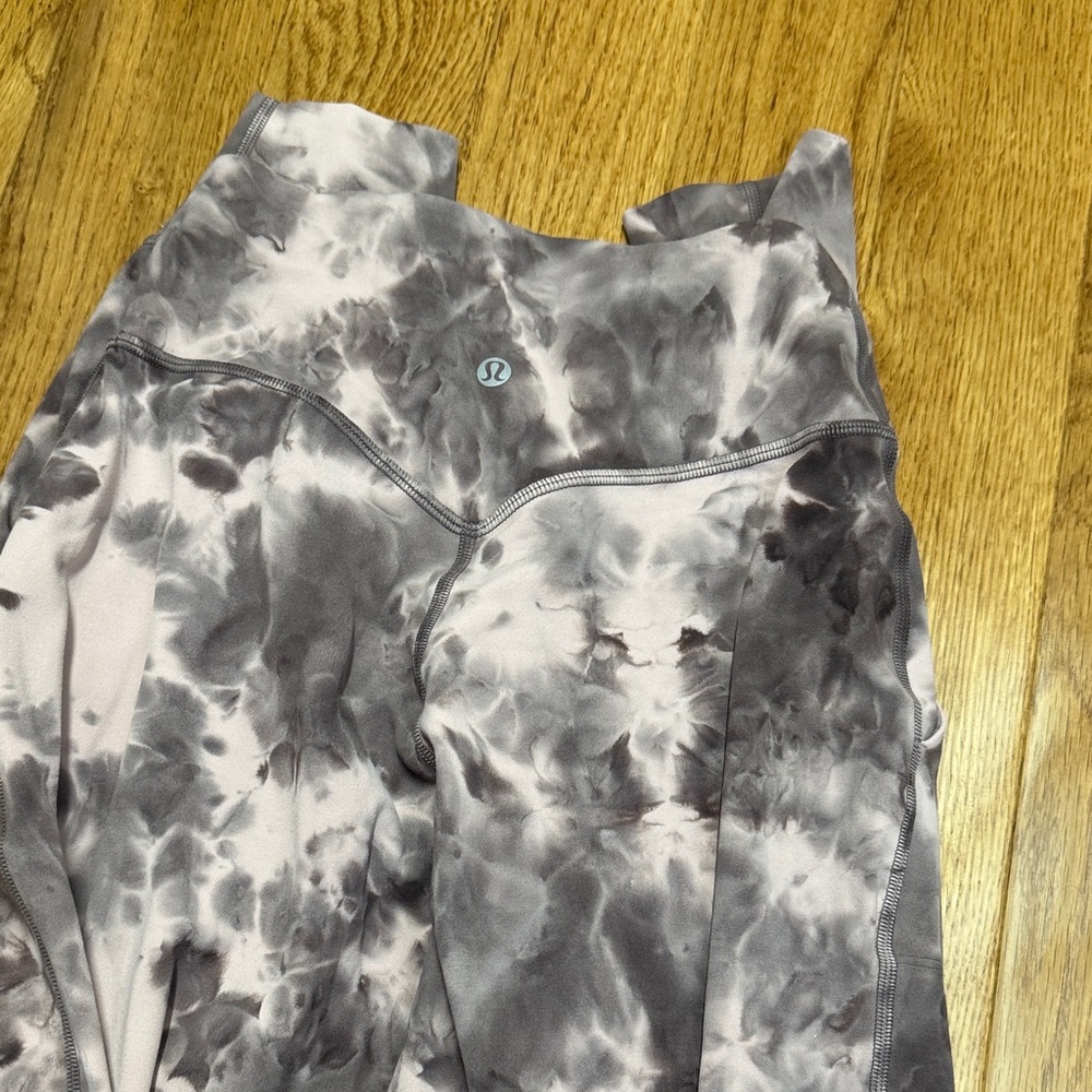 lululemon athletica Gray Tie-Dye Pants